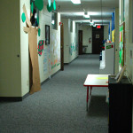 Classroom hallway